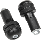 K&S Technologies Anti-Vibratn Bar End Blk 15-6005