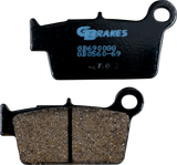 Gbrakes Gb0560-69 Brake Pads Semi-Metallic Gb0560-69