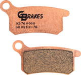 Gbrakes Gb0553-76 Brake Pads Hh Sintered Gb0553-76