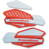 Powermadd Handguards - Red/White 34222