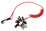 Airhead Sports Group Bks-6 Boat Kill Switch Keys With Lanyard