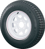 American Tire & Wheel 32508 St225/R75/15 (C) Tire & Wheel 6 Hole White