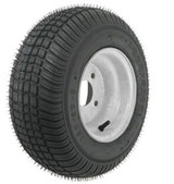 American Tire & Wheel 3H292 215/60-8 T&W (C) 4 Hole Silver E-Coat