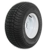 American Tire & Wheel 3H350 205/65-10 Tire & Wheel (B) 5 Hole / White