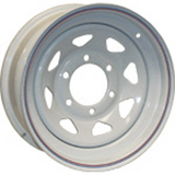 American Tire & Wheel 20232 13" Wheel 5 Hole/White Spoke