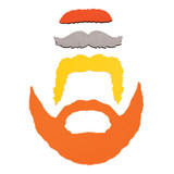 Bobster Wnfmv-P01 Modi-Face Mask Accessory Pack, Mustache Pack