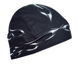 Bobster Z353 Flydanna; 100% Cotton, Black Tank Flame