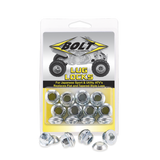 Bolt Motorcycle Accessories 2005-Lug.S Lug-Locks Silver