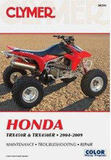 Clymer Manuals Cm201 Clymer Service Manual Honda Trx450R