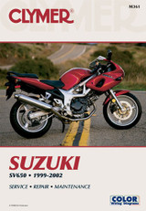Clymer Manuals Cm361 Clymer Manual Suzuki Sv650 1999-2002