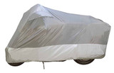 Dowco Luggage 26034-00 Guardian Ultralite Motorcycle Cover L - Gray/Silver