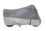 Dowco Luggage 26036-00 Guardian Ultralite Plus Motorcycle Cover L - Gray/Silver