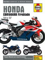 Haynes Manuals M4604 Honda Cbr1000Rr Fireblade, '04-'07 Haynes Manual