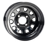 Itp Tire And Wheel 1223055014B Itp Delta, Black - 12X7 (12Mm Bolt Holes 4/137)
