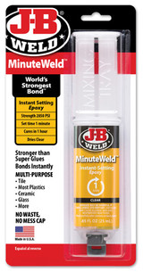 Jb Weld 50101 Minuteweld Syringe - 25Ml