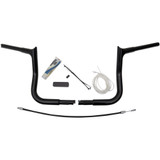 Fat Baggers Inc. Handlebar Kit - Pointed Top - 10" - Black 909110-B Fat Baggers Inc. Handlebar Kit - Pointed Top - 10" - Black 909110-B