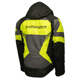 Katahdin Gear 84300304 Katahdin Gear Dagger Jacket Mens, Black/Grey/Hi-Viz - Large