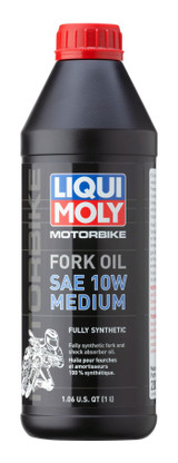 Liqui Moly 20092 Liqui Moly Motorbike Fork Oil 10W Medium 1 Liter