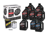 Maxima Lubricants 90-129018Pc Milwaukee 8 V-Twin Oil Change Kit - Chrome