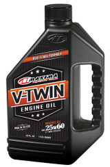 Maxima Lubricants 30-15901 V-Twin Mineral 25W60 32Oz
