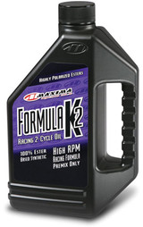 Maxima Lubricants 22964 Formula K2 100% Synthetic Racing Premix (64 Oz)