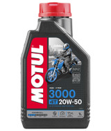 Motul Lubricants 107318 Motul - 3000 20W50 4T, 1 Liter