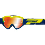Pro Grip 3450 Riot Goggles - Yellow Fluo/Navy - Mirror Pz3450Gfblfl Pro Grip 3450 Riot Goggles - Yellow Fluo/Navy - Mirror Pz3450Gfblfl
