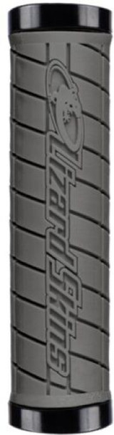 Oury Grips Lolds030 Dual-Clamp Lock-On Logo - Graphite