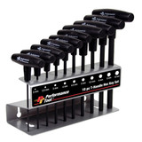 Performance Tool W80275 10 Pc T-Handle Hex Key - Metric