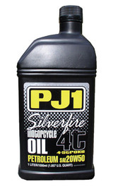 Pj1 Chemicals 9-50-Pet Silverfire 20W50 Premium Petroleum Motor Oil 4T,1 Liter
