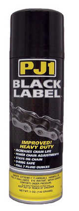 Pj1 Chemicals 1-06A Pj1 Heavy Duty Black Label Chain Lube, 5Oz.