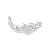 Polisport 8469100006 Polisport Skid Plate With Link Protector White