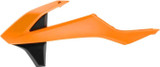 Polisport 8417800008 Polisport Radiator Scoops Ktm, Flo Orange/Black