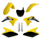 Polisport 91424 Polisport Replica Plastic Kit,Full Kit Suzuki Oem Color 10-12