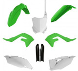 Polisport 91495 Polisport Replica Plastic Kit,Full Kit Kawasaki Oem Color 19