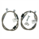 Russell R08357S Kawasaki Brake Line Line Kit Two Line Racer 03-04 Zx6Rr