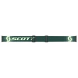 Scott 278605-7703313 Scott Fury Snowx Dark Green/Mint Green Silver Chrome