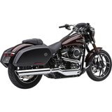 Cobra 909 Twin Muffler For Flsb - Chrome 6520 Cobra 909 Twin Muffler For Flsb - Chrome 6520