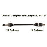 Tytaneum Can-6085Hd Cv Axle Heavy Duty Replacement Can-Am