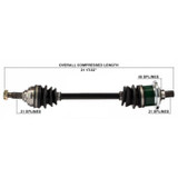 Tytaneum 813-0005 Tytaneum Oe Replacement Cv Axle Arctic Cat Front Left
