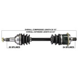 Tytaneum 813-0027 Tytaneum Oe Replacement Cv Axle Can-Am Rear Right