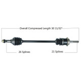 Tytaneum 813-0051 Tytaneum Oe Replacement Cv Axle Can-Am Front Right