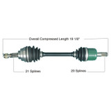 Tytaneum 813-0063 Tytaneum Oe Replacement Cv Axle Honda Front Right