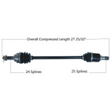 Tytaneum 813-0084 Tytaneum Oe Replacement Cv Axle Honda Front Left