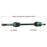 Tytaneum 813-0113 Tytaneum Oe Replacement Cv Axle Kawasaki Front Left / Right