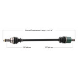 Tytaneum 813-0158 Tytaneum Oe Replacement Cv Axle Polaris Front Left / Right