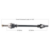 Tytaneum 813-0165 Tytaneum Oe Replacement Cv Axle Polaris Front Left / Right