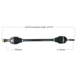 Tytaneum 813-0381 Tytaneum Heavy Duty Cv Axle
