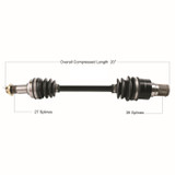 Tytaneum Kym-7007 Tytaneum Kymco Oe Replacement Cv Axle