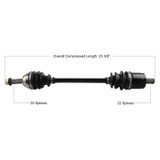 Tytaneum Pol-7070 Tytaneum Polaris Oe Replacement Cv Axle